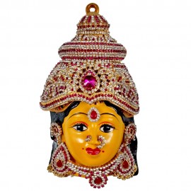 Ammavari Face With Pink Stones 